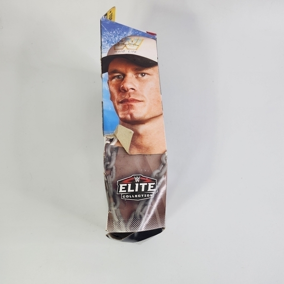 WWE Top Picks Elite John Cena 6-inch Action Figure with Accessories - Picture 3 of 6